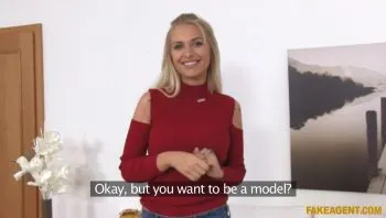 Agent Fucks New Big Tits Model